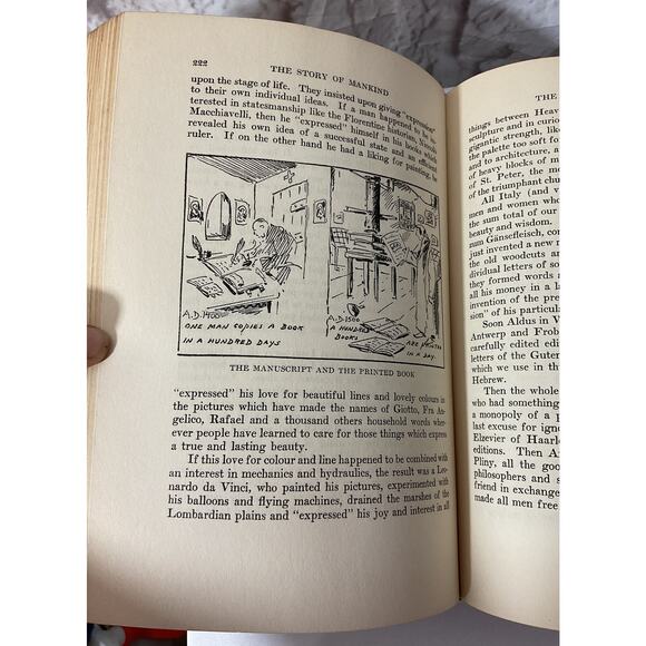 The Story of Mankind Hendrik Van Loon 1921 - Picture 4 of 9